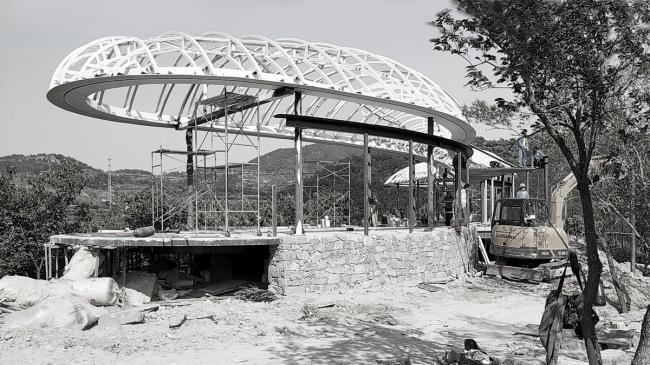 BIM建筑|悬浮的“云朵”：泰山九女峰书房 / gad · line+ studio