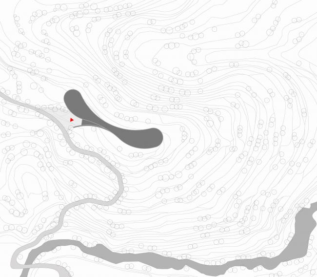 BIM建筑|悬浮的“云朵”：泰山九女峰书房 / gad · line+ studio