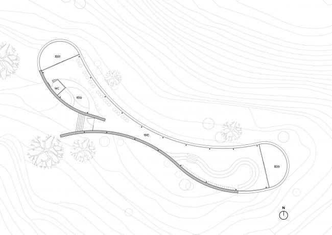 BIM建筑|悬浮的“云朵”：泰山九女峰书房 / gad · line+ studio