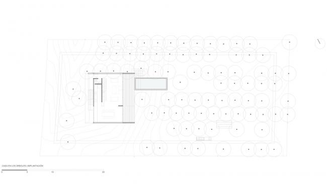BIM建筑|光影婆娑，如木石般朴实的林间住宅 / Luciano Kruk