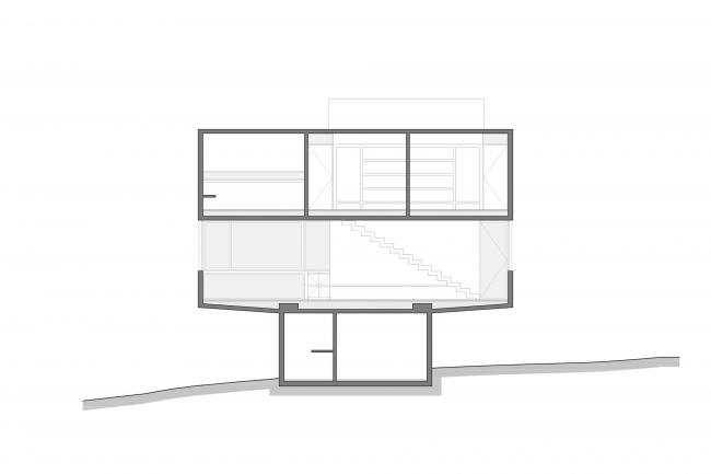 BIM建筑|光影婆娑，如木石般朴实的林间住宅 / Luciano Kruk