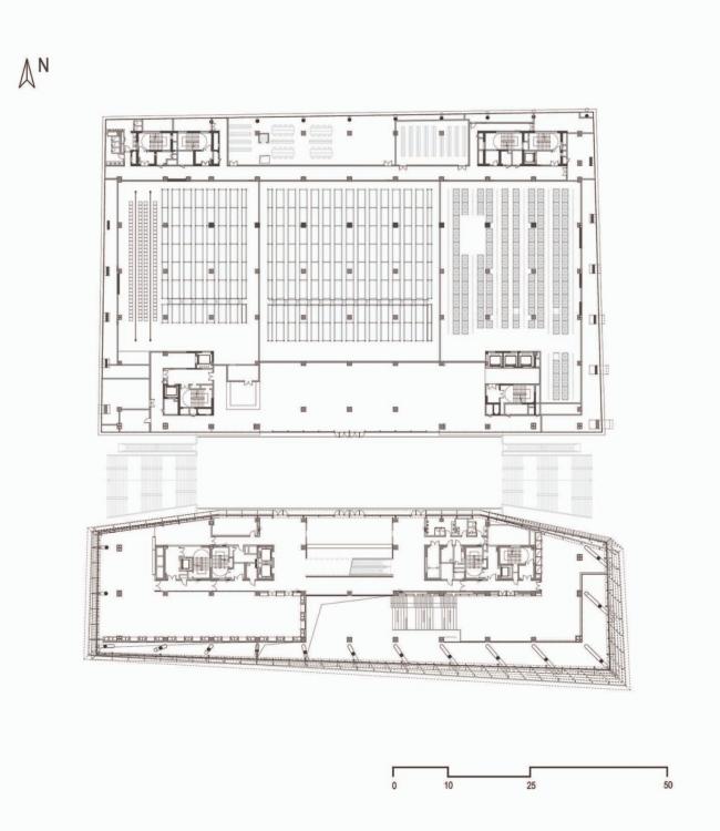 BIM建筑|苏州第二图书馆 / gmp