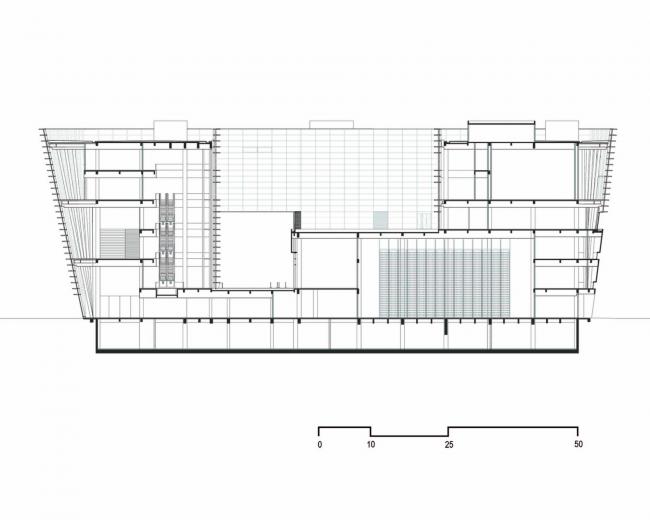 BIM建筑|苏州第二图书馆 / gmp
