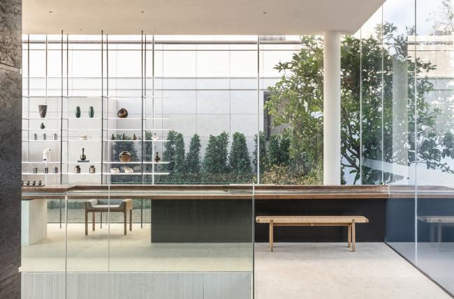 BIM建筑|湖泊下阅读，树影行过的时间 / 水相设计