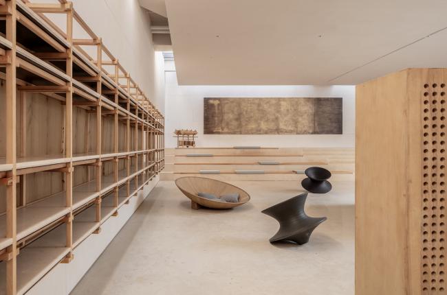 BIM建筑|湖泊下阅读，树影行过的时间 / 水相设计