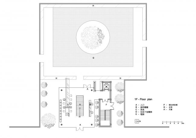 BIM建筑|湖泊下阅读，树影行过的时间 / 水相设计