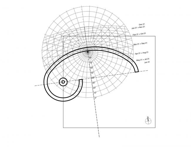 BIM建筑|几何写意的混凝土雕塑：太阳轨迹住宅 / Christian Wassmann