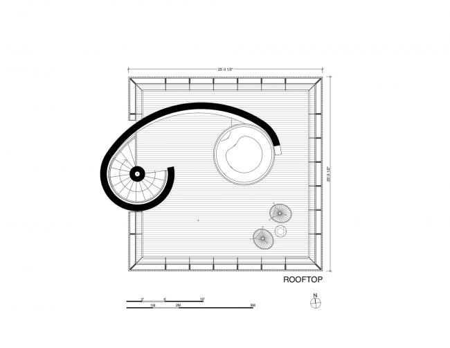 BIM建筑|几何写意的混凝土雕塑：太阳轨迹住宅 / Christian Wassmann