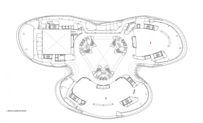 BIM建筑|长沙梅溪湖国际文化艺术中心 / 扎哈·哈迪德建筑事务所