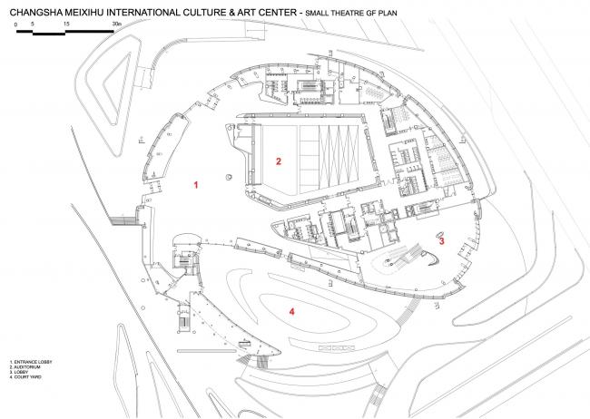 BIM建筑|长沙梅溪湖国际文化艺术中心 / 扎哈·哈迪德建筑事务所