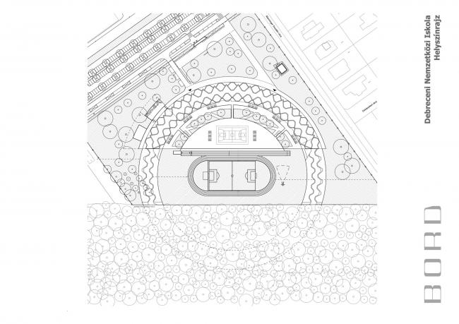 BIM建筑|植入森林——德布勒森国际学校 / BORD建筑工作室