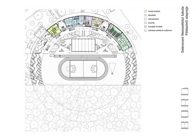 BIM建筑|植入森林——德布勒森国际学校 / BORD建筑工作室