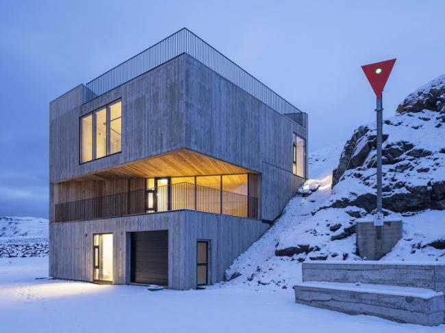 BIM建筑|守护峡湾的巨石：冰岛东博尔加峡湾游客中心 / Andersen & Sigurdsson Architects-BIM建筑网