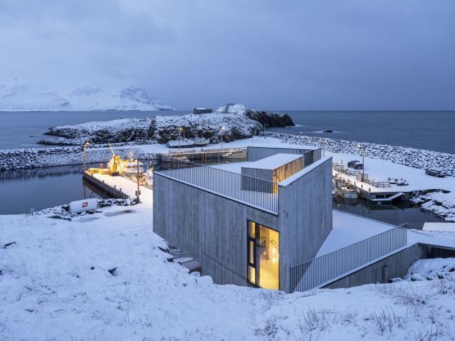 BIM建筑|守护峡湾的巨石：冰岛东博尔加峡湾游客中心 / Andersen & Sigurdsson Architects