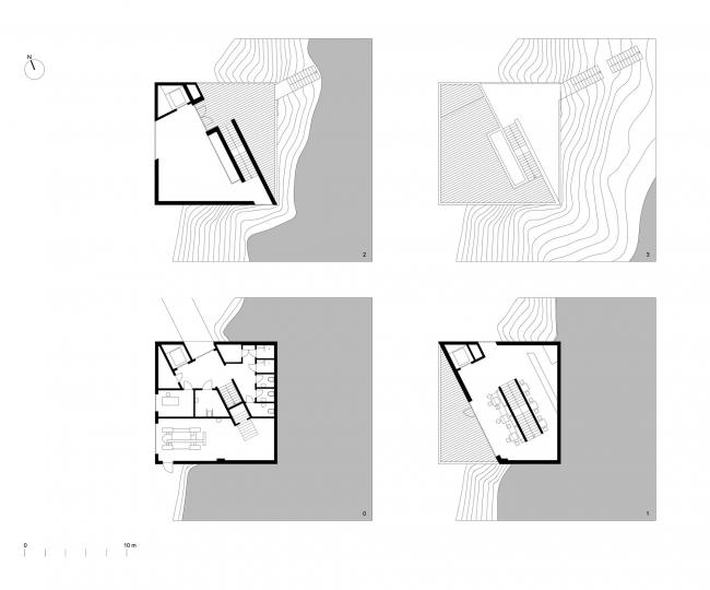 BIM建筑|守护峡湾的巨石：冰岛东博尔加峡湾游客中心 / Andersen & Sigurdsson Architects