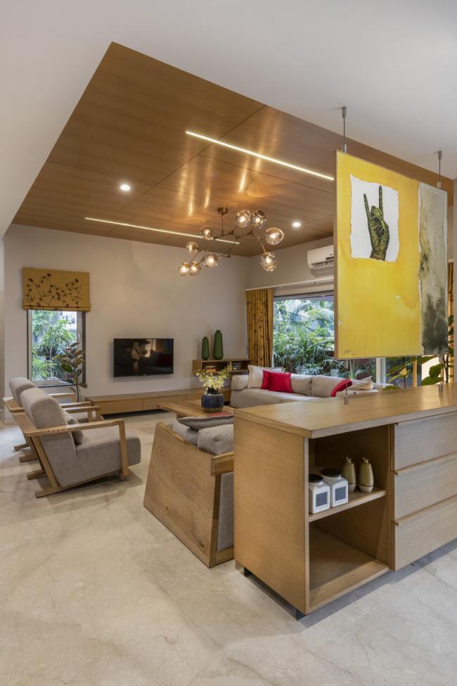 BIM建筑|如火一般热情，如耕牛般内敛：印度“红盒子”之家 / The Grid Architects