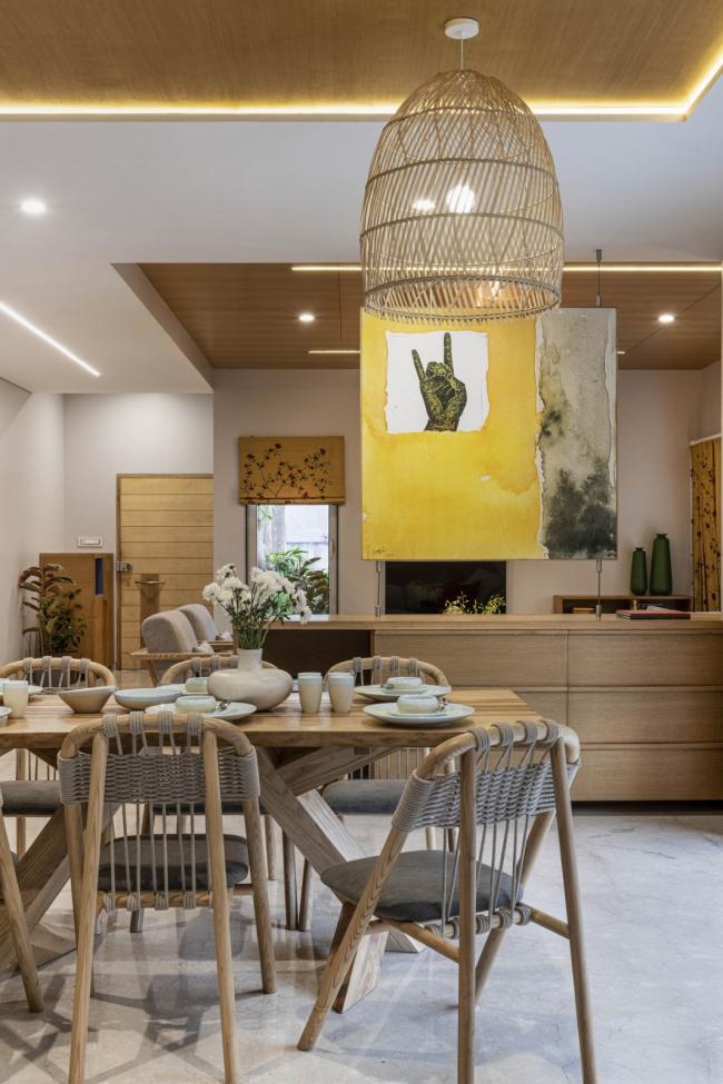 BIM建筑|如火一般热情，如耕牛般内敛：印度“红盒子”之家 / The Grid Architects