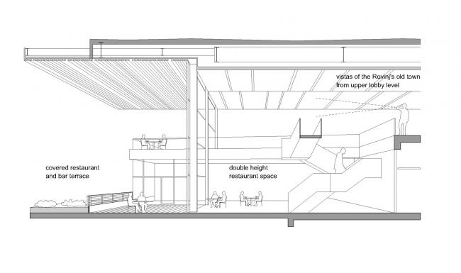BIM建筑|曲折叠退，纵享海天一色：罗维尼公园大酒店 / 3LHD