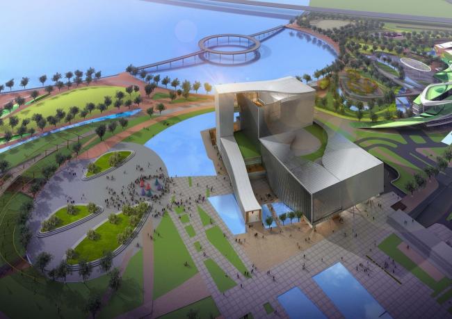 BIM建筑|深圳宝安文化综合体 / 严迅奇建筑师事务所