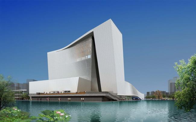 BIM建筑|深圳宝安文化综合体 / 严迅奇建筑师事务所