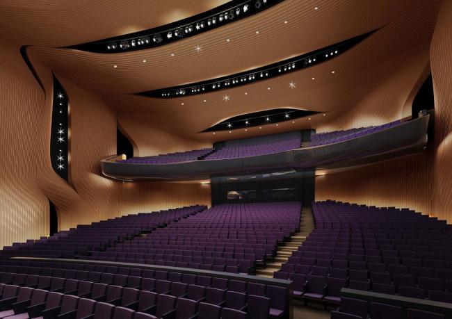 BIM建筑|深圳宝安文化综合体 / 严迅奇建筑师事务所