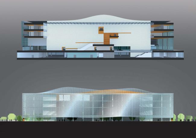 BIM建筑|深圳宝安文化综合体 / 严迅奇建筑师事务所