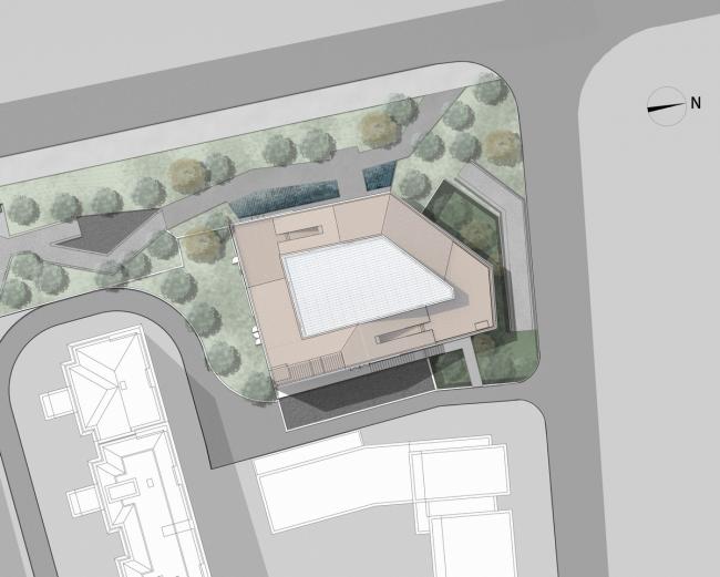 BIM建筑|曲折绵延，轻盈流动：重庆悦来社区中心 / NAN Architects