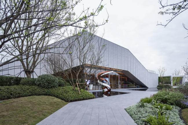 BIM建筑|曲折绵延，轻盈流动：重庆悦来社区中心 / NAN Architects