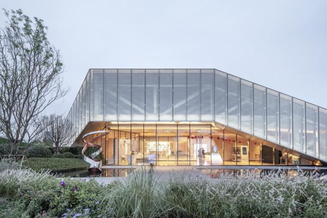 BIM建筑|曲折绵延，轻盈流动：重庆悦来社区中心 / NAN Architects