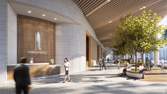 BIM建筑|佩利-克拉克-佩利在波士顿设计折叠玻璃“一号议会大厦”