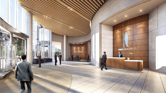 BIM建筑|佩利-克拉克-佩利在波士顿设计折叠玻璃“一号议会大厦”