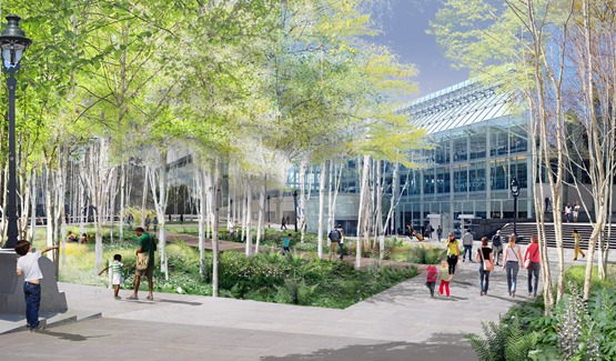 BIM建筑|巴黎计划在建筑地标周围种植“城市森林”