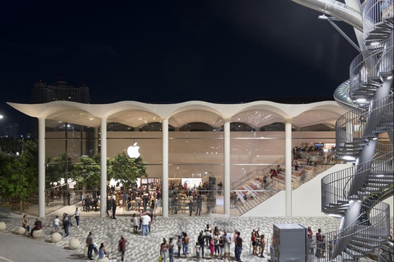 BIM建筑|福斯特公布迈阿密最新苹果商店
