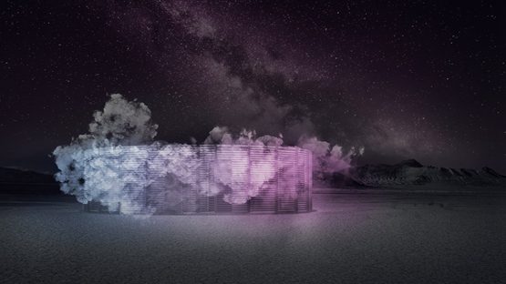 BIM建筑|JKMM为“火人节”建造芬兰桑拿房