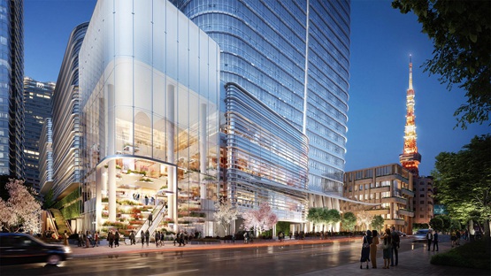BIM建筑|佩利-克拉克-佩利展示日本最高摩天楼