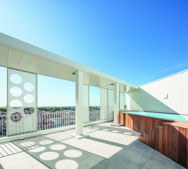 BIM建筑|如纯白蕾丝裙般优雅圣洁：蒙特皮埃酒店综合体 / Manuelle Gautrand Architecture