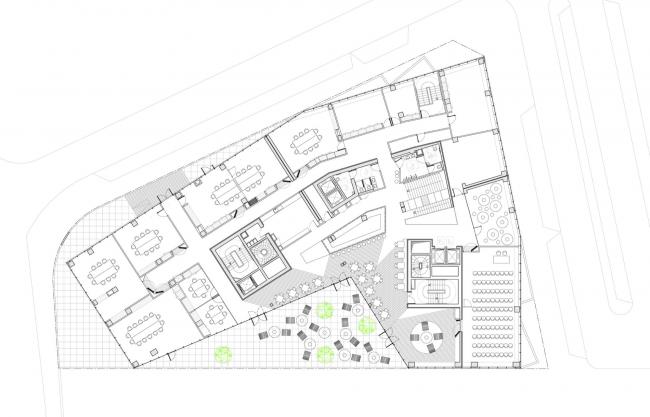 BIM建筑|如纯白蕾丝裙般优雅圣洁：蒙特皮埃酒店综合体 / Manuelle Gautrand Architecture