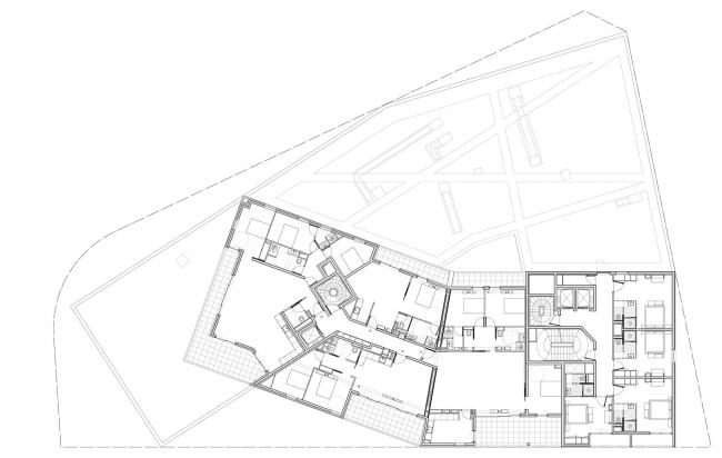 BIM建筑|如纯白蕾丝裙般优雅圣洁：蒙特皮埃酒店综合体 / Manuelle Gautrand Architecture