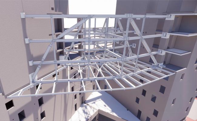 BIM建筑|如纯白蕾丝裙般优雅圣洁：蒙特皮埃酒店综合体 / Manuelle Gautrand Architecture