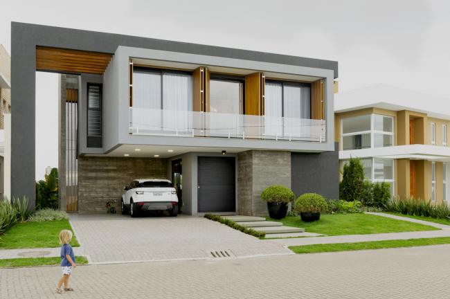 BIM建筑|闲暇静坐，赏湖冥想：77号房子 / Aunic Arquitetos