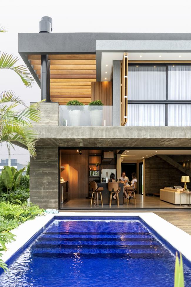 BIM建筑|闲暇静坐，赏湖冥想：77号房子 / Aunic Arquitetos