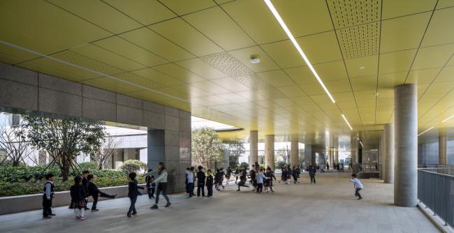 BIM建筑|漂浮的立体校园——浙江大学教育学院附属中学 / 浙江大学建筑设计研究院有限公司