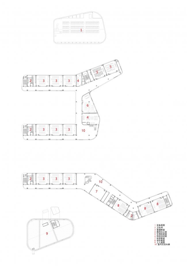 BIM建筑|漂浮的立体校园——浙江大学教育学院附属中学 / 浙江大学建筑设计研究院有限公司