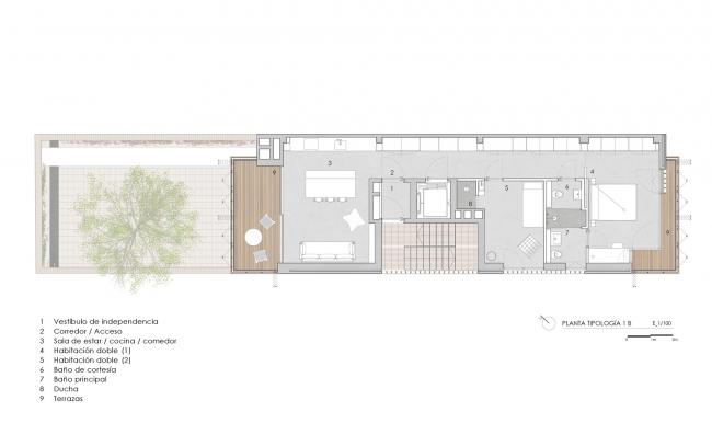 BIM建筑|光影流转间带来温暖质感——西班牙四友公寓
