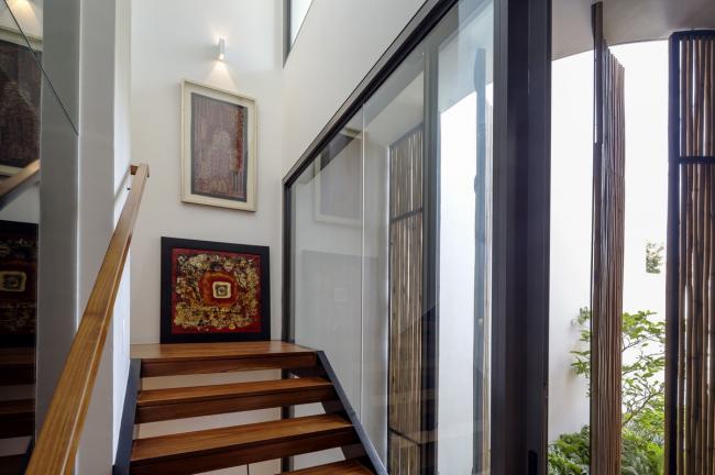 BIM建筑|热带中的现代之家：“竹帘”住宅