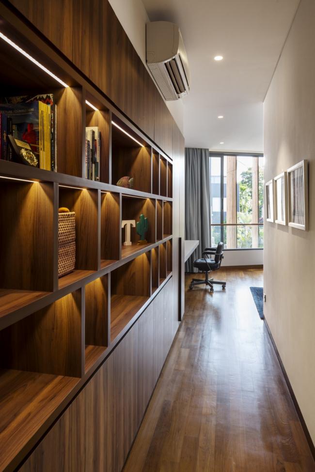 BIM建筑|热带中的现代之家：“竹帘”住宅