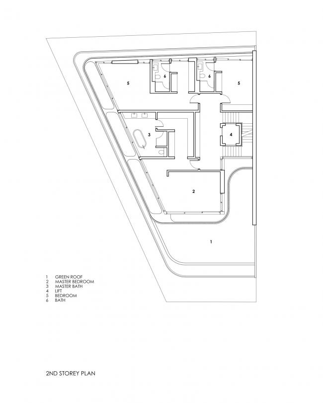 BIM建筑|热带中的现代之家：“竹帘”住宅