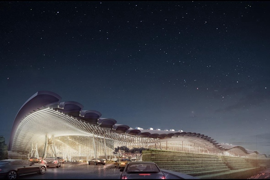 BIM建筑|桃园机场第三航站楼被要求重新设计