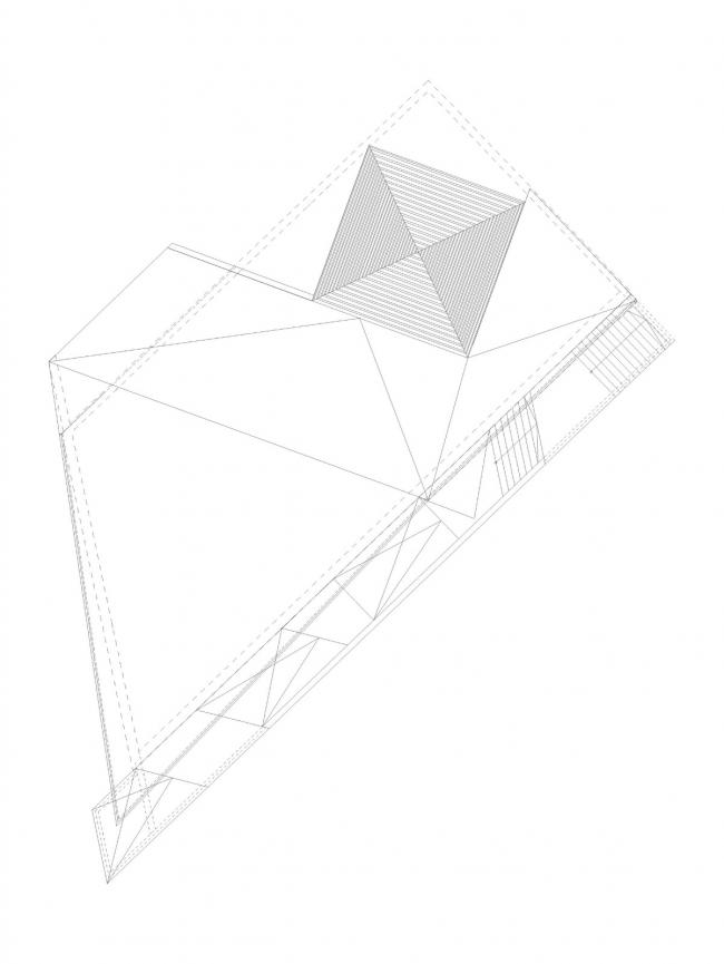 BIM建筑|簇拥嵌套的三角草坡顶“小房子”——东拉脱维亚创意服务中心 / SAALS