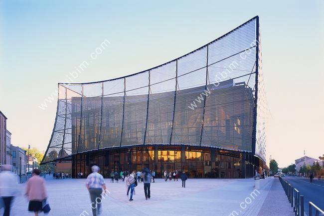 BIM建筑|轻遮于空中巨幕之下：阿尔比大剧院 / Dominique Perrault Architecture